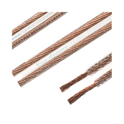 Outlet Van Damme Hi-Fi UP LCOFC speaker 2x6mm Kierunkowy kabel głośnikowy do systemów Hi-Fi, 2x6mm